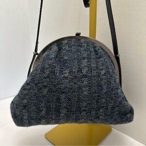 Patricia Nash Silvia Frame Shoulder Bag – Caribbean Blue